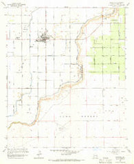 Somerton Arizona Historical topographic map, 1:24000 scale, 7.5 X 7.5 Minute, Year 1965