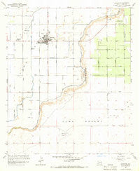 Somerton Arizona Historical topographic map, 1:24000 scale, 7.5 X 7.5 Minute, Year 1965