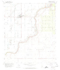 Somerton Arizona Historical topographic map, 1:24000 scale, 7.5 X 7.5 Minute, Year 1965