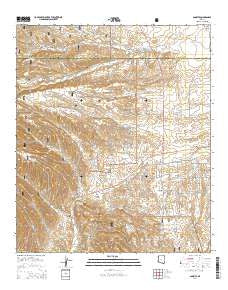 Sonoita Arizona Current topographic map, 1:24000 scale, 7.5 X 7.5 Minute, Year 2014