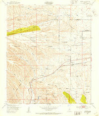 Sonoita Arizona Historical topographic map, 1:24000 scale, 7.5 X 7.5 Minute, Year 1948