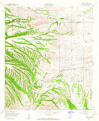 Sonoita Arizona Historical topographic map, 1:24000 scale, 7.5 X 7.5 Minute, Year 1958