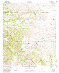 Sonoita Arizona Historical topographic map, 1:24000 scale, 7.5 X 7.5 Minute, Year 1958