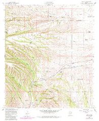 Sonoita Arizona Historical topographic map, 1:24000 scale, 7.5 X 7.5 Minute, Year 1958