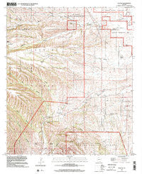 Sonoita Arizona Historical topographic map, 1:24000 scale, 7.5 X 7.5 Minute, Year 1996