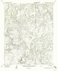 Sonsala Butte 1 SE Arizona Historical topographic map, 1:24000 scale, 7.5 X 7.5 Minute, Year 1955