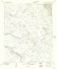 Sonsala Butte 2 NE Arizona Historical topographic map, 1:24000 scale, 7.5 X 7.5 Minute, Year 1955