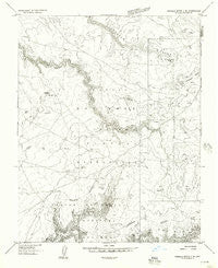 Sonsala Butte 2 SE Arizona Historical topographic map, 1:24000 scale, 7.5 X 7.5 Minute, Year 1955