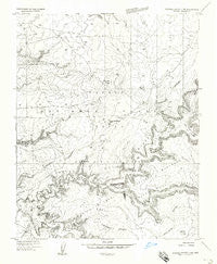 Sonsala Butte 3 NW Arizona Historical topographic map, 1:24000 scale, 7.5 X 7.5 Minute, Year 1955