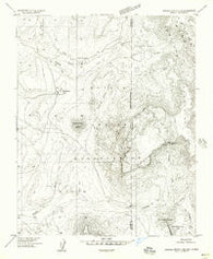 Sonsala Butte 4 NE Arizona Historical topographic map, 1:24000 scale, 7.5 X 7.5 Minute, Year 1955