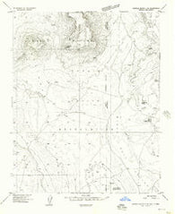 Sonsala Butte 4 SE Arizona Historical topographic map, 1:24000 scale, 7.5 X 7.5 Minute, Year 1955