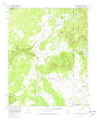 Sonsela Buttes Arizona Historical topographic map, 1:62500 scale, 15 X 15 Minute, Year 1955