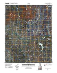 Sonsela Buttes Arizona Historical topographic map, 1:24000 scale, 7.5 X 7.5 Minute, Year 2010