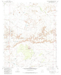 Sorrel Horse Mesa Arizona Historical topographic map, 1:24000 scale, 7.5 X 7.5 Minute, Year 1982