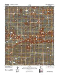 Sorrel Horse Mesa Arizona Historical topographic map, 1:24000 scale, 7.5 X 7.5 Minute, Year 2011
