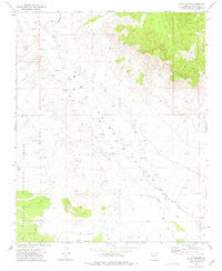 South Butte Arizona Historical topographic map, 1:24000 scale, 7.5 X 7.5 Minute, Year 1973