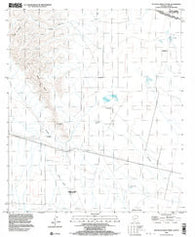 South of Bailey Peak Arizona Historical topographic map, 1:24000 scale, 7.5 X 7.5 Minute, Year 1996
