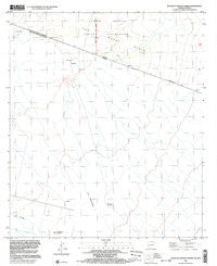South of Papago Farms Arizona Historical topographic map, 1:24000 scale, 7.5 X 7.5 Minute, Year 1996