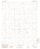 South of Theba Arizona Historical topographic map, 1:24000 scale, 7.5 X 7.5 Minute, Year 1986