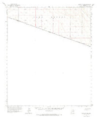 South of Yuma Arizona Historical topographic map, 1:62500 scale, 15 X 15 Minute, Year 1964