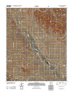 South Butte Arizona Historical topographic map, 1:24000 scale, 7.5 X 7.5 Minute, Year 2012