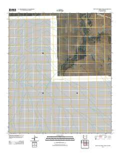 South of Bailey Peak Arizona Historical topographic map, 1:24000 scale, 7.5 X 7.5 Minute, Year 2011