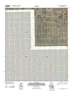 South of Lukeville Arizona Historical topographic map, 1:24000 scale, 7.5 X 7.5 Minute, Year 2011
