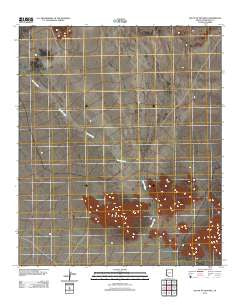 South of Sentinel Arizona Historical topographic map, 1:24000 scale, 7.5 X 7.5 Minute, Year 2011