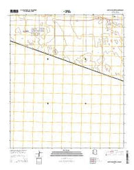 South of Somerton Arizona Current topographic map, 1:24000 scale, 7.5 X 7.5 Minute, Year 2014