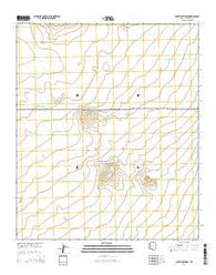 South of Theba Arizona Current topographic map, 1:24000 scale, 7.5 X 7.5 Minute, Year 2014