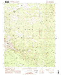 Sowats Spring Arizona Historical topographic map, 1:24000 scale, 7.5 X 7.5 Minute, Year 1988
