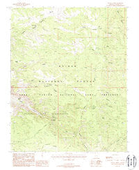 Sowats Spring Arizona Historical topographic map, 1:24000 scale, 7.5 X 7.5 Minute, Year 1988
