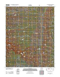 Sowats Spring Arizona Historical topographic map, 1:24000 scale, 7.5 X 7.5 Minute, Year 2012
