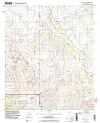 Soza Canyon Arizona Historical topographic map, 1:24000 scale, 7.5 X 7.5 Minute, Year 1996