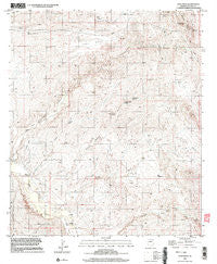 Soza Mesa Arizona Historical topographic map, 1:24000 scale, 7.5 X 7.5 Minute, Year 1996