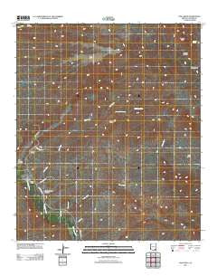 Soza Mesa Arizona Historical topographic map, 1:24000 scale, 7.5 X 7.5 Minute, Year 2011