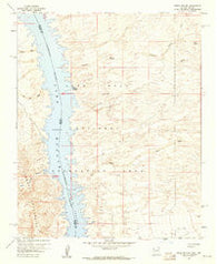 Spirit Mtn. SE Arizona Historical topographic map, 1:24000 scale, 7.5 X 7.5 Minute, Year 1958