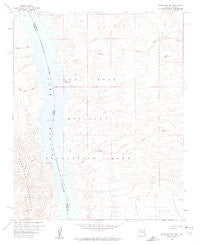 Spirit Mtn. SE Arizona Historical topographic map, 1:24000 scale, 7.5 X 7.5 Minute, Year 1958