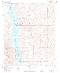 Spirit Mtn SE Arizona Historical topographic map, 1:24000 scale, 7.5 X 7.5 Minute, Year 1958