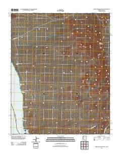 Spirit Mountain NE Arizona Historical topographic map, 1:24000 scale, 7.5 X 7.5 Minute, Year 2011