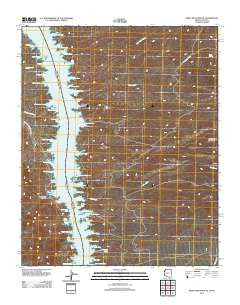 Spirit Mountain SE Arizona Historical topographic map, 1:24000 scale, 7.5 X 7.5 Minute, Year 2011