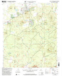 Sponseller Mountain Arizona Historical topographic map, 1:24000 scale, 7.5 X 7.5 Minute, Year 1998
