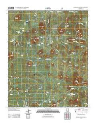 Sponseller Mountain Arizona Historical topographic map, 1:24000 scale, 7.5 X 7.5 Minute, Year 2011