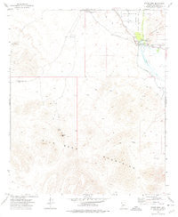 Spring Mtn. Arizona Historical topographic map, 1:24000 scale, 7.5 X 7.5 Minute, Year 1973