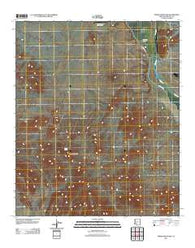 Spring Mountain Arizona Historical topographic map, 1:24000 scale, 7.5 X 7.5 Minute, Year 2011