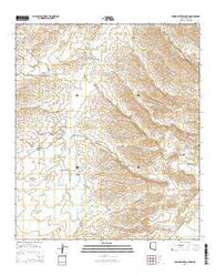 Spring Water Canyon Arizona Current topographic map, 1:24000 scale, 7.5 X 7.5 Minute, Year 2014