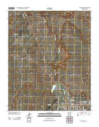 Springerville Arizona Historical topographic map, 1:24000 scale, 7.5 X 7.5 Minute, Year 2011