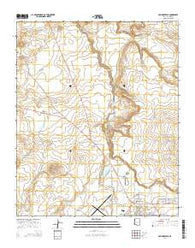 Springerville Arizona Current topographic map, 1:24000 scale, 7.5 X 7.5 Minute, Year 2014