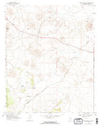 Springerville NW Arizona Historical topographic map, 1:24000 scale, 7.5 X 7.5 Minute, Year 1968