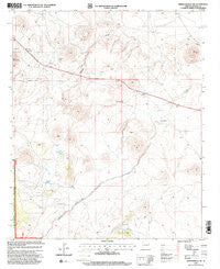 Springerville NW Arizona Historical topographic map, 1:24000 scale, 7.5 X 7.5 Minute, Year 1997